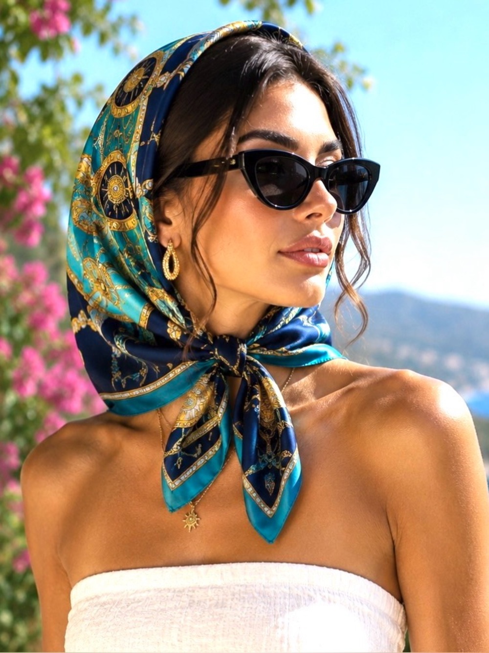 Gorgeous Vintage Classical Scarf
